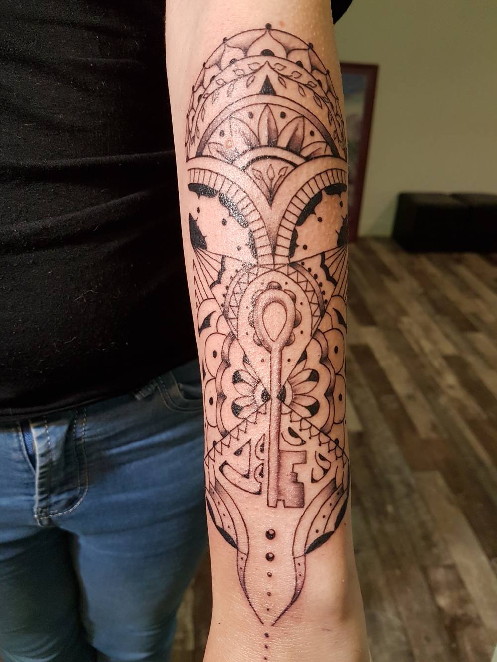 Tatouage mandala